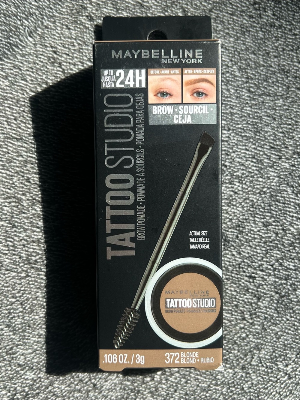 Maybelline Tattoo Studio Brow Pomade - Blonde 372